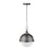Z-Lite Peyton 2 Light Mini Pendant, Antique Nickel & Opal Etched 619MP-AN - alternate 2